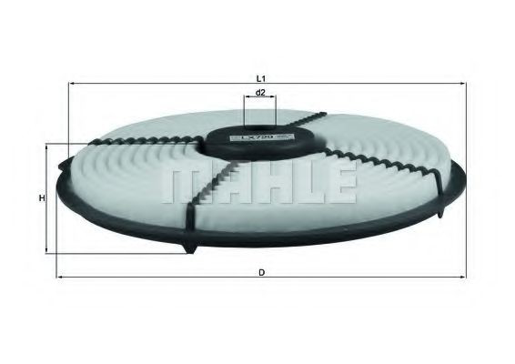 Элемент воздушного фильтра Mahle Original LX729 цена, от 5.55 USD
